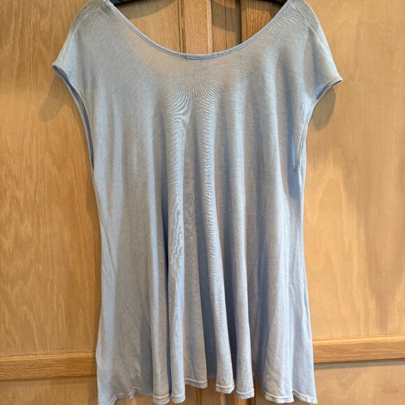 Swim Cover Up or T-shirt Wildfox I Want to Live on an Island Graphic Summer XS - Picture 5 of 5